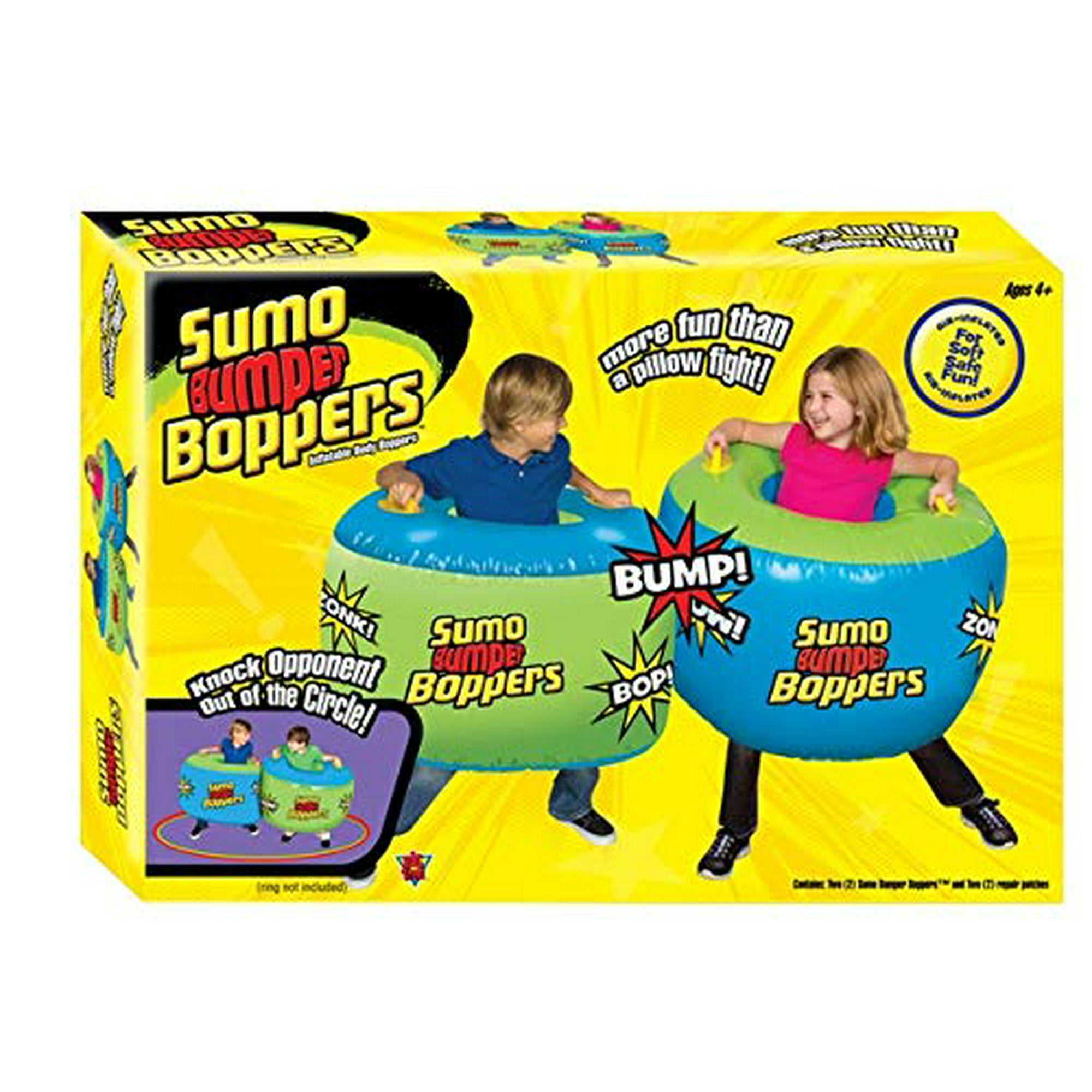 Juguete Bumper Boppers Big Time Sumo, Juego De 2 Unidades