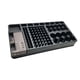thumbnail image 3 of caja de la batería del probador del poder del estante del organizador del almacenamiento de la batería aa aaa 9v 98 tenedor, 3 of 5