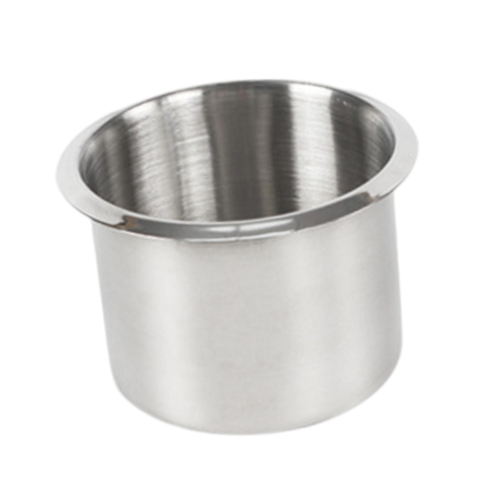 Magideal - Portavasos Empotrado Para Bebidas Portavasos De Metal, Portavasos Para Latas De Botellas De Bebidas, Portavasos De Mesa Para Vehículos Recreativos, Me Estilo A