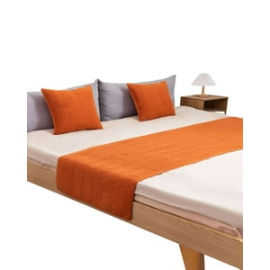 Imac Hogar - Piecera Sin Fundas Elegante Naranja