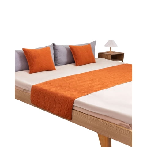 Imac Hogar - Piecera Sin Fundas Elegante Naranja