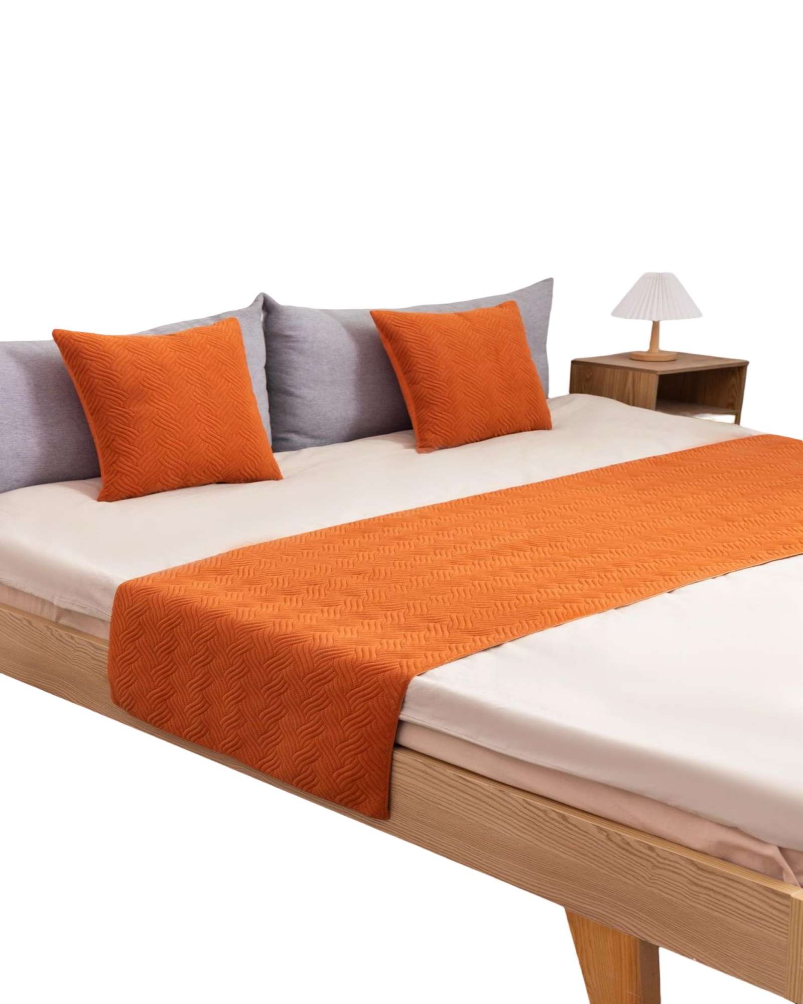 Imac Hogar - Piecera Sin Fundas Elegante Naranja