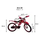 thumbnail image 2 of Bicimoto Aro 20″ Para Niños de 5 a 8 Años con Efectos de Sonido, 2 of 3