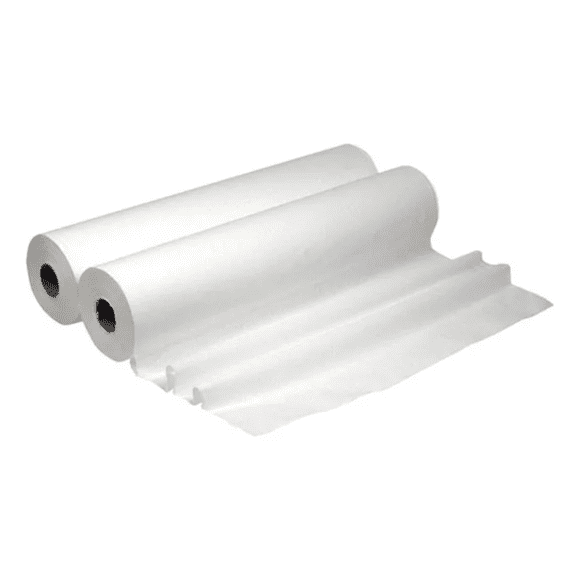 Sabanillas De Papel  para Camilla Desechable Pack 2 rollos