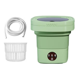 Bothyi - Lavadora Portátil Lavadora De Viaje De 6.5L Para Acampar Dorm Travel Green