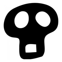 Rienda Libre Graphics - Decomural Monster Skull Halloween Ws-32550