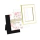 thumbnail image 4 of Marco de fotos Laura Ashley 2x3 blanco esmaltado con borde dorado, 4 of 5