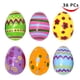 thumbnail image 3 of Juguete JOYIN de huevos de pascua brillantes con estampado de plástico, 36 unidades, 3 of 8