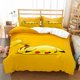 thumbnail image 1 of Pok mon Pika chu 3 Pcs Comforter Set with 2 Pillowcases Pokmo n Pikach u Bedding Set Sheet Set, 1 of 3