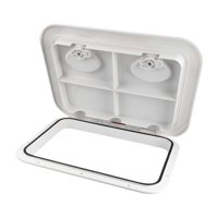 Magideal - Escotilla De Acceso Marino, Cubierta De Escotilla Para Barcos, Escotilla Rectangular Para Cubierta De Barcos, Cubierta De Cubierta Marina Antideslizan 353 Mm X 606 Mm