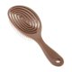 thumbnail image 1 of Detangler Peine Pein Cepillo De Pelo Peine Peine Cuero Cabelludo Masaje Cuidado De Pelo Café, 1 of 5