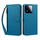 thumbnail image 3 of Funda con Billetera para [Xiaomi 17 Max] con Bolsillo Zipper y Tarjetero Azul lago, 3 of 6