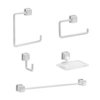 Stretto - Kit De Accesorios De Baño 5 Piezas Prato