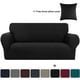 thumbnail image 1 of Funda de Sofá Sillón de Spandex Elástico PiccoCasa, Negro Mediano, 1 of 7