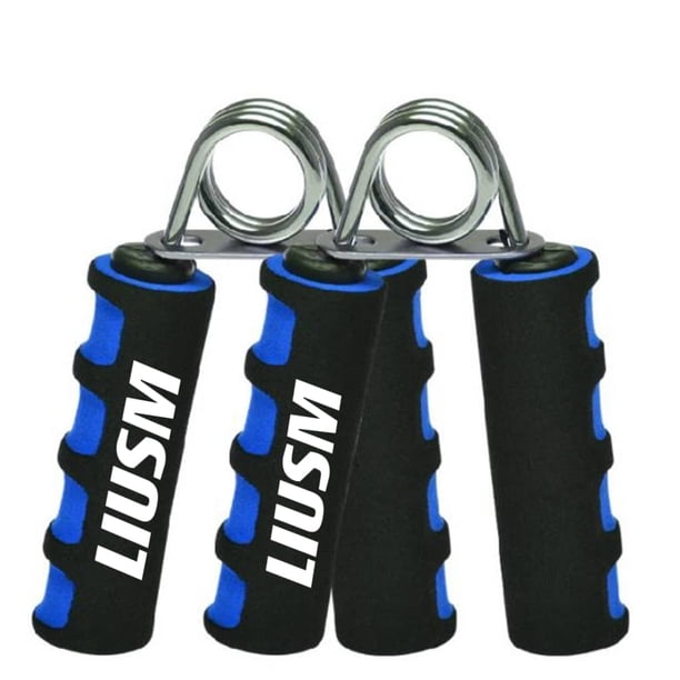 Hand Grip Strengener LIUSM, paquete de 2 unidades para muñeca, antebrazo y dedo