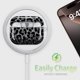 thumbnail image 5 of Estuche QQKVFNG para AirPod Pro 3 (2025) Leopardo Negro, 5 of 6