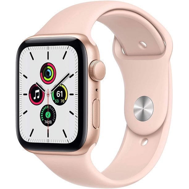 Reloj Inteligente Smartwatch Apple Watch SE GPS 40mm Caja de Aluminio Dorada con Correa Deportiva Arena Rosa