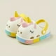 thumbnail image 2 of Boys Girls Adorable Cartoon Unicorn Clogs Garden Shoes, Comfortable Lightweight Hollow Out Non-slip Beach Shoes, Summer, 2 of 2
