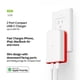thumbnail image 2 of Cargador de pared Twelve South PlugBug de 2 puertos y 50 W USB-C con Find My, 2 of 6