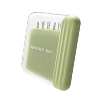 Bothyi - Pins De Costura Caso Conveniente Soporte De Alfileres Livianos Para El Dormitorio De Bricolaje De Costura Verde