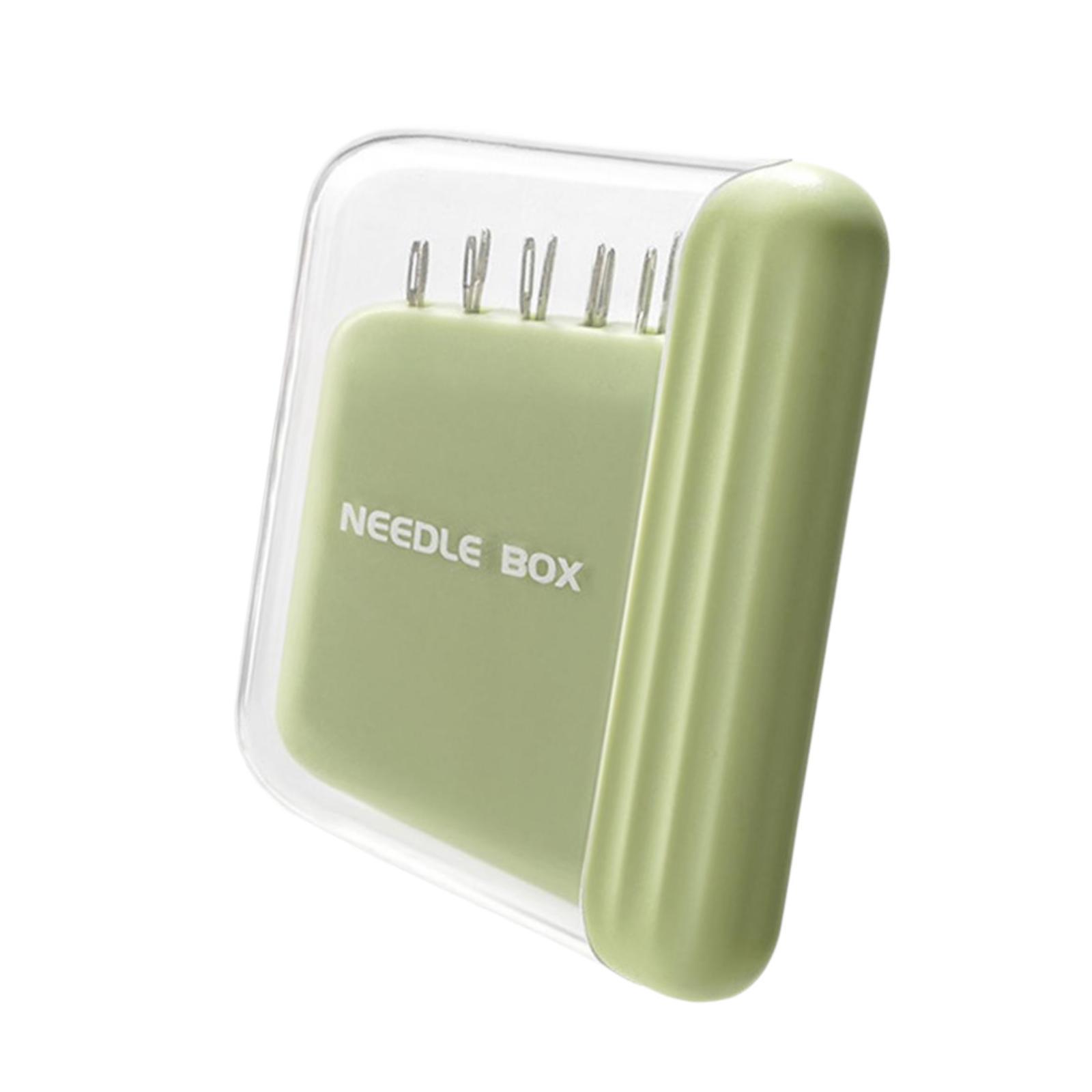 Bothyi - Pins De Costura Caso Conveniente Soporte De Alfileres Livianos Para El Dormitorio De Bricolaje De Costura Verde