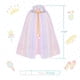 thumbnail image 2 of Capa de princesa para niñas, disfraz de princesa con corona, capa de disfraz de Halloween para niños, capa de princesa para fiesta de cosplay de carnaval, 2 of 5