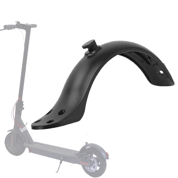 Genérico - Tapabarro Trasero Scooter Eléctrico 4 Hoyos Gris