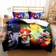 thumbnail image 1 of Sonic the Hedgehog Bedding Duvet Cover Soft Comfortable Bedding Set Suitable for Home 3D Printed Decoration Children's Gifts Bed Sheets, 1 of 5
