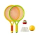 thumbnail image 5 of Juego de bádminton y tenis para niños, juego de raquetas de tenis, regalo de juego, raqueta de tenis para niños, niñas y niños, jugadores principiante Amarillo verde, 5 of 5