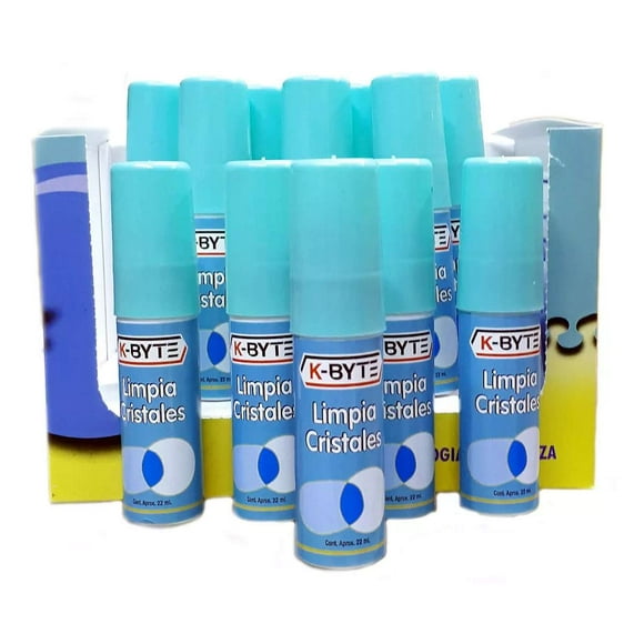 12x Pack Limpia Cristales Opticos Spray Limpieza Lentes Sol 12