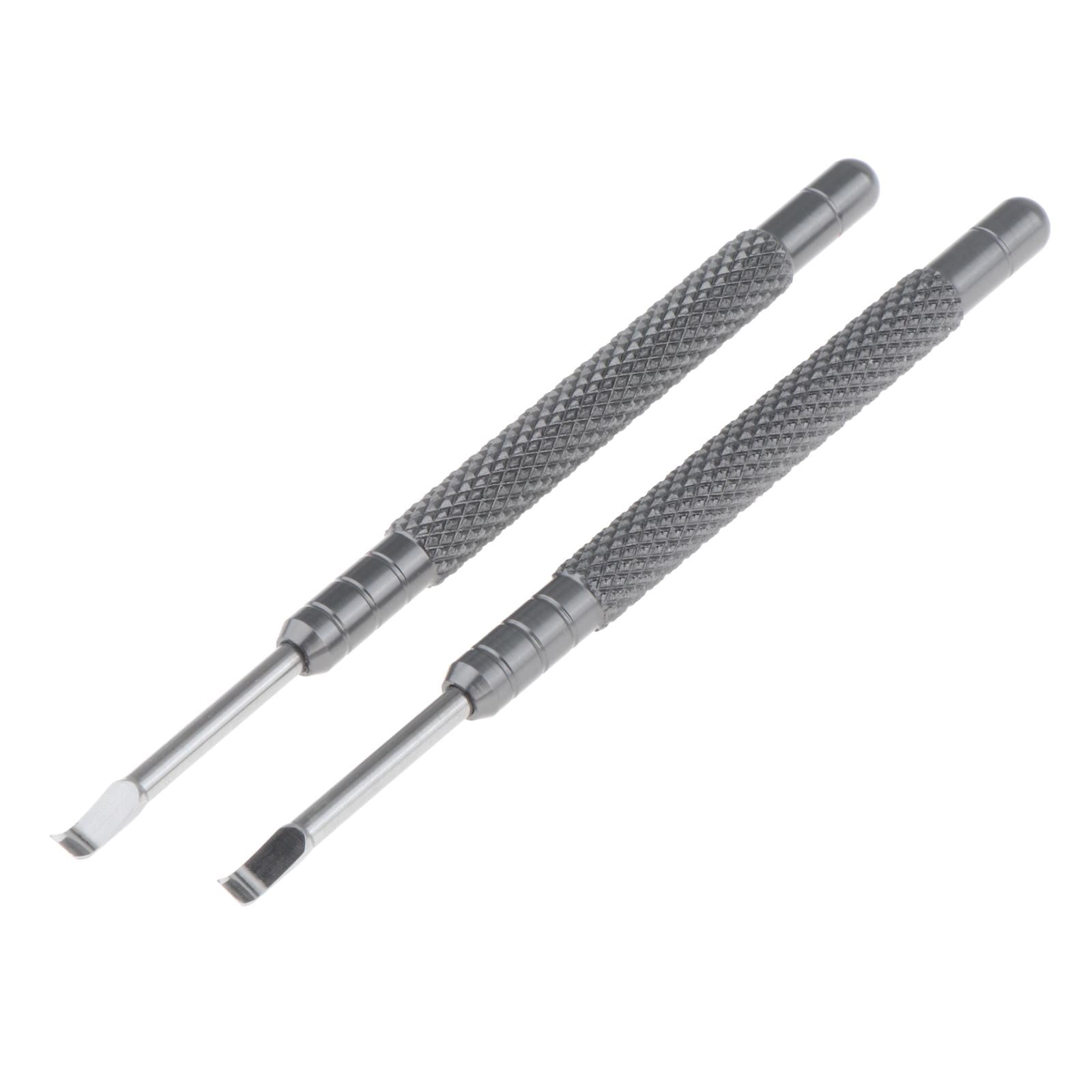 Magideal - 2x Herramientas De Extracción De Bolígrafos Para Reloj, Herramientas Prácticas Y Portátiles Para Relojero, Extractor De Palanca De Mano Para Reloj Mul