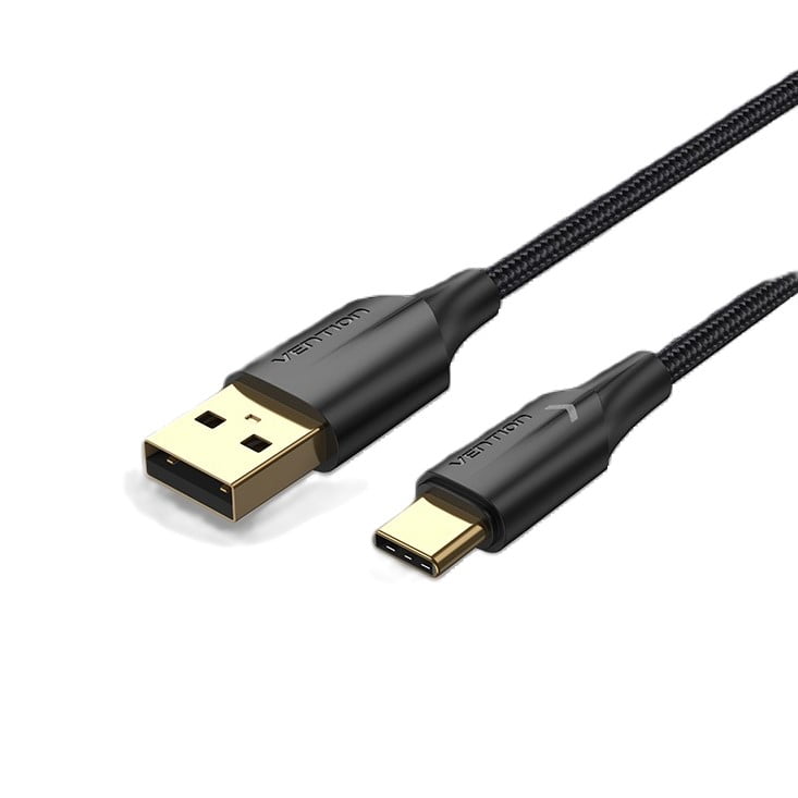 Cable Usb 2.0 A Usb-c 3a Recubierto Con Nylon - Vention-3m