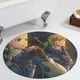 thumbnail image 5 of Alfombra Redonda Desmarcar Legend of Link Felpa Coral 60cm, 5 of 6