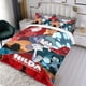thumbnail image 3 of Hilda Conjunto de sábanas temático, trío de piezas, cómodo y amigable con la piel, diseño único, regalo de decoración para el hogar para familiares, amigos y fans,135cm *200cm, 3 of 6