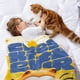 thumbnail image 2 of Garfield (2) - Garfield (2) anti-pilling, suave, ligera, esponjosa y acogedora de lujo para hogar y cocina – Perfecta para niños y adultos,100X130cm, 2 of 6