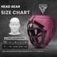 thumbnail image 3 of Casco de boxeo RDX MMA Muay Thai con rejilla frontal extraíble, 3 of 8