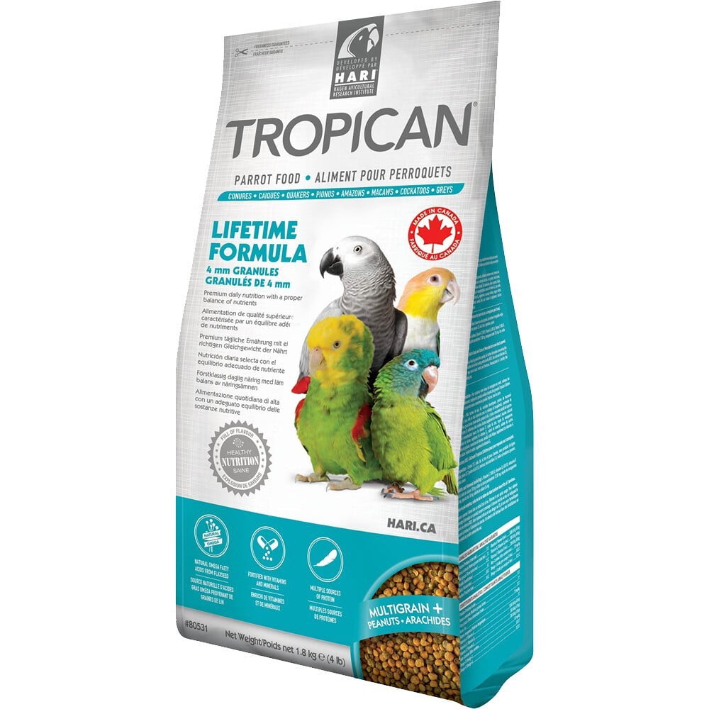 Alimento Aves Mantención Loros 1.8kg 4 mm