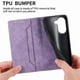 thumbnail image 4 of Funda tipo cartera con bloqueo RFID para Xiaomi Poco X7 Pro Con tapa abatible, portatarjetas, cierre magnético, TPU y soporte Morado, 4 of 6