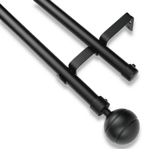Barras De Cortina 19Mm Extensibles Metálicas 120-210 Cm Guiza
