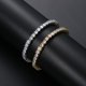 thumbnail image 3 of Pulseras de Tenis de 3-5 Mm para Mujer Corte Redondo Clásico Pulsera de Diamante de Oro Simulado Pulseras de CZ Chapadas en Oro de 18K para Mujer Boda Nupcial Graduación Joyería Pulseras, 3 of 5