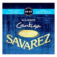 Savarez 510Ajp Cuerdas Guitarra Clásica Nylon Alliance Cantiga Carbono Tensión Alta