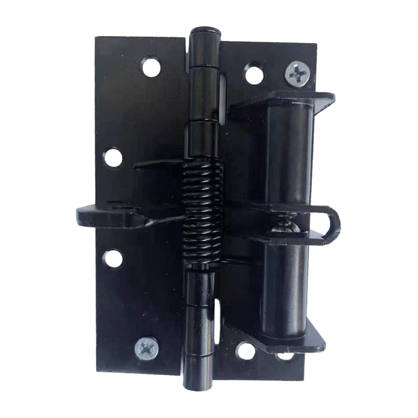 Magideal - Bisagras Con Resorte Multifunción Accesorio De Hardware De Cierre Automático Desmontable Con Tornillo De Instalación Cierre De Servicio Pesado De