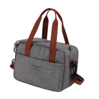 Bothyi - Bolsa Más Fresca Aislada, Bolso De Vajilla, Lonchera Impermeable Para Playa, Oficina, Gris