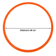 thumbnail image 2 of Set de 3 Aros de Agilidad de 60 cm Para Entrenamiento Funcional, 2 of 2