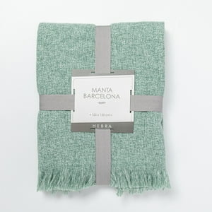 Hebra - Manta Barcelona 125X150 Menta