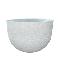 Vadell - Macetero Redondo 45 X 45 X 30 Cm Crema