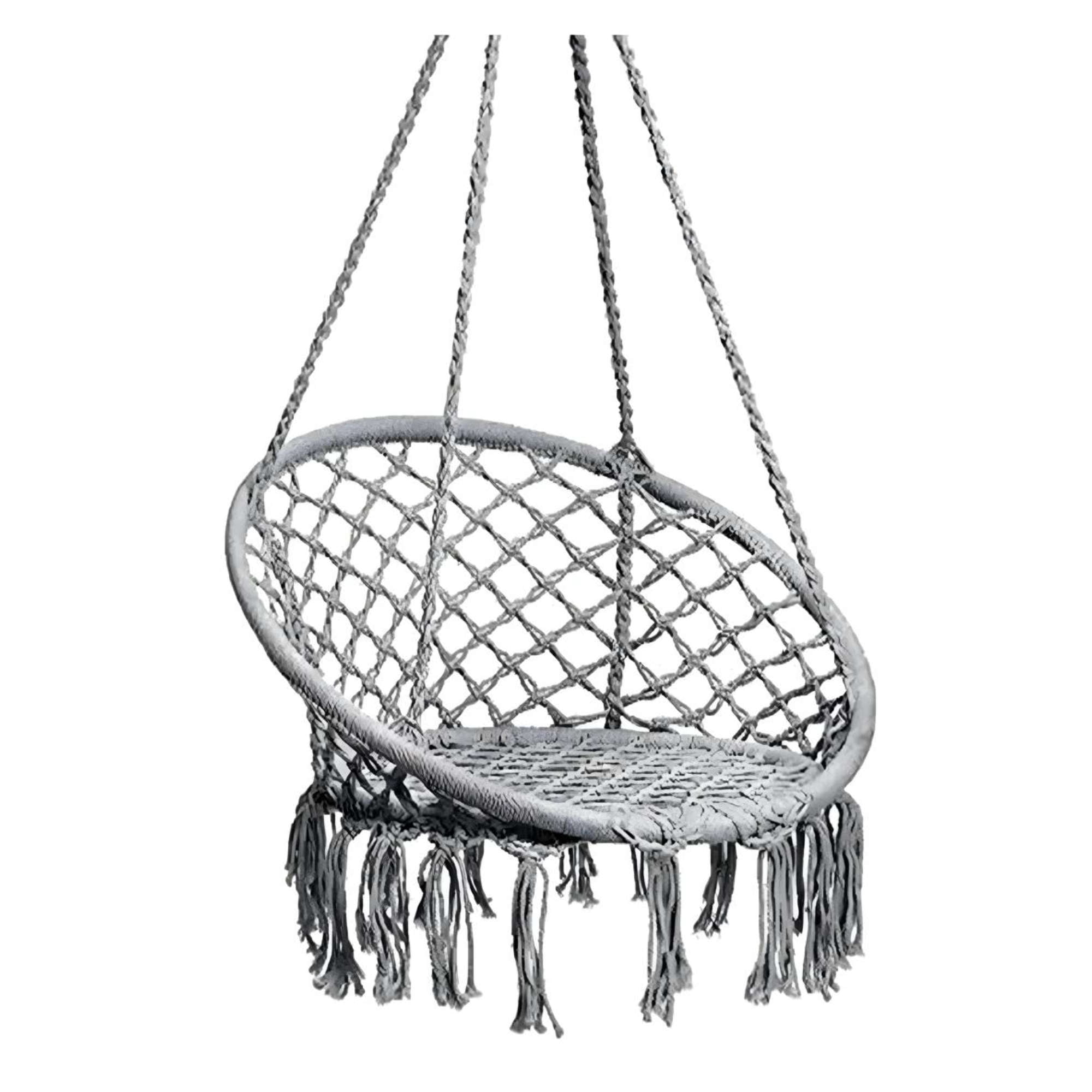 Tengfei - Hamaca Silla Colgante Reforzada Para Interior Y Exterior Sin Cojines