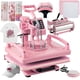 thumbnail image 1 of Máquina de prensado en caliente Leomru 5 en 1, 30 x 38 cm, para camisetas, color rosa, 1 of 9