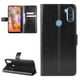 thumbnail image 3 of Funda tipo libro para Samsung Galaxy A11, cartera todo‑en‑uno, funda multifuncional con tarjetero y correa de muñeca desmontable, 3 of 4