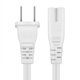 thumbnail image 4 of Cable de alimentación TNP Products 4,5 m blanco de 2 clavijas, 4 of 6